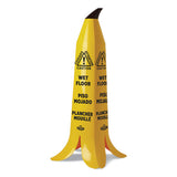 Impact® Banana Wet Floor Cones, 14.25 X 14.25 X 36.75, Yellow-brown-black freeshipping - TVN Wholesale 