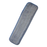 Impact® Microfiber Looped Wet Mops, 18 X 5, Blue freeshipping - TVN Wholesale 