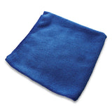 Impact® Lightweight Microfiber Cloths, 16 X 16, Blue, 240-carton freeshipping - TVN Wholesale 