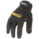 Ironclad General Utility Spandex Gloves, Black, Large, Pair freeshipping - TVN Wholesale 
