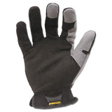Ironclad Workforce Glove, Large, Gray-black, Pair freeshipping - TVN Wholesale 
