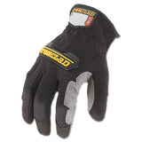 Ironclad Workforce Glove, Large, Gray-black, Pair freeshipping - TVN Wholesale 