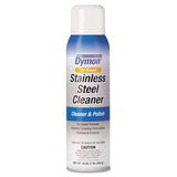 Dymon® Stainless Steel Cleaner, 16 Oz Aerosol Spray, 12-carton freeshipping - TVN Wholesale 