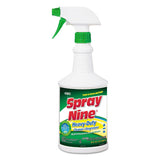Spray Nine® Heavy Duty Cleaner-degreaser-disinfectant, Citrus Scent, 32 Oz, Trigger Spray Bottle, 12-carton freeshipping - TVN Wholesale 