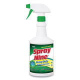 Spray Nine® Heavy Duty Cleaner-degreaser-disinfectant, Citrus Scent, 32 Oz Bottle, 1 Trigger Sprayer Per Carton, 12 Bottles-carton freeshipping - TVN Wholesale 