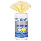 SCRUBS® Stainless Steel Cleaner Towels, 9 3-4 X 10 1-2, 30-canister freeshipping - TVN Wholesale 