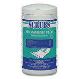 SCRUBS® Medaphene Plus Disinfecting Wipes, Citrus, 8 X 7, White, 65-canister, 6-carton freeshipping - TVN Wholesale 