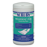 SCRUBS® Medaphene Plus Disinfecting Wipes, Citrus, 8 X 7, White, 65-canister, 6-carton freeshipping - TVN Wholesale 