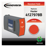 Compatible Red Postage Meter Ink, Replacement For Hasler Wj-220 (4127978b)