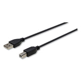 Innovera® Usb Cable, 6 Ft, Black freeshipping - TVN Wholesale 