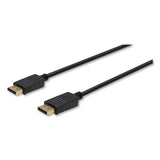 Innovera® Displayport Cable, 6 Ft, Black freeshipping - TVN Wholesale 