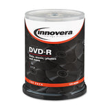 Innovera® Dvd-r Recordable Discs, 4.7 Gb, 16x, Spindle, Silver, 100-pack freeshipping - TVN Wholesale 