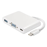 Usb Type-c Vga Multiport Adapter, Usb-c; Usb 3.0; Vga