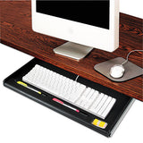 Innovera® Standard Underdesk Keyboard Drawer, 21.38"w X 12.88"d, Black freeshipping - TVN Wholesale 