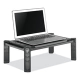 Innovera® Large Monitor Stand With Cable Management, 12.99" X 17.1" X 6.6", Black, Supports 22 Lbs freeshipping - TVN Wholesale 