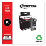 Innovera® Compatible Black Ink, Replacement For Hp 45a (51645a), 930 Page-yield freeshipping - TVN Wholesale 