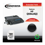 Innovera® Remanufactured Black Extended-yield Toner, Replacement For Hp 42a (q5942aj), 18,000 Page-yield freeshipping - TVN Wholesale 