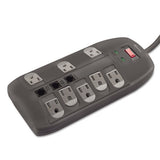 Innovera® Surge Protector, 8 Outlets, 6 Ft Cord, 2160 Joules, Black freeshipping - TVN Wholesale 