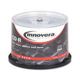 Innovera® Cd-r Recordable Disc, 700 Mb-80min, 52x, Spindle, Silver, 100-pack freeshipping - TVN Wholesale 