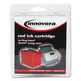 Compatible Red Postage Meter Ink, Replacement For Pitney Bowes 793-5 (7935), 3,000 Page-yield