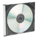 Innovera® Cd-dvd Slim Jewel Cases, Clear-black, 25-pack freeshipping - TVN Wholesale 