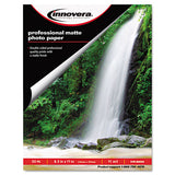 Innovera® Heavyweight Photo Paper, 11 Mil, 8.5 X 11, Matte White, 50-pack freeshipping - TVN Wholesale 