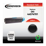 Innovera® Remanufactured Black Toner, Replacement For Oki 44574701, 4,000 Page-yield freeshipping - TVN Wholesale 