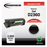 Innovera® Remanufactured Black Toner, Replacement For Dell 331-9803, 2,500 Page-yield freeshipping - TVN Wholesale 