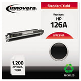 Innovera® Remanufactured Cyan Toner, Replacement For Hp 126a (ce311a), 1,000 Page-yield freeshipping - TVN Wholesale 