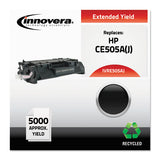 Remanufactured Black Extended-yield Toner, Replacement For Hp 05a (ce505aj), 5,000 Page-yield