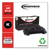 Innovera® Remanufactured Black Micr Toner, Replacement For Hp 81am (cf281am), 10,500 Page-yield freeshipping - TVN Wholesale 