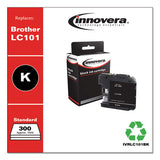 Innovera® Compatible Black Ink, Replacement For Brother Lc101bk, 300 Page-yield freeshipping - TVN Wholesale 