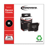 Remanufactured Black High-yield Ink, Replacement For Epson T220xl (t220xl120), 500 Page-yield