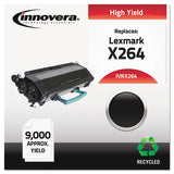 Innovera® Remanufactured Black High-yield Toner, Replacement For Lexmark X264h11g, 9,000 Page-yield freeshipping - TVN Wholesale 