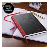 Black n' Red™ Hardcover Casebound Notebooks, 1 Subject, Wide-legal Rule, Black-red Cover, 9.75 X 6.75, 96 Sheets freeshipping - TVN Wholesale 