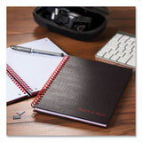 Black n' Red™ Hardcover Twinwire Notebooks, 1 Subject, Wide-legal Rule, Black-red Cover, 9.88 X 6.88, 70 Sheets freeshipping - TVN Wholesale 