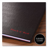 Black n' Red™ Hardcover Twinwire Notebooks, 1 Subject, Wide-legal Rule, Black-red Cover, 9.88 X 6.88, 70 Sheets freeshipping - TVN Wholesale 