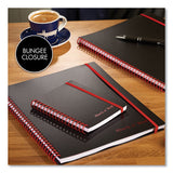 Black n' Red™ Twin Wire Poly Cover Notebook, 1 Subject, Wide-legal Rule, Black Cover, 8.25 X 5.63, 70 Sheets freeshipping - TVN Wholesale 