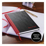 Black n' Red™ Casebound Notebooks, 1 Subject, Wide-legal Rule, Black Cover, 11.75 X 8.25, 96 Sheets freeshipping - TVN Wholesale 