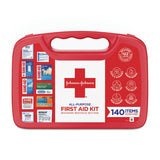 Johnson & Johnson® Red Cross® All-purpose First Aid Kit, 140 Pieces, Plastic Case freeshipping - TVN Wholesale 