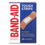 BAND-AID® Flexible Fabric Adhesive Tough Strip Bandages, 1 X 3.25, 20-box freeshipping - TVN Wholesale 