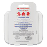 Johnson & Johnson® Red Cross® Mini First Aid To Go Kit, 12 Pieces, Plastic Case freeshipping - TVN Wholesale 