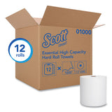 Scott® Essential High Capacity Hard Roll Towels For Business, Absorbency Pockets, 1.5" Core 8 X 1000 Ft, White, 12 Rolls-carton freeshipping - TVN Wholesale 