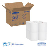 Scott® Essential Hard Roll Towels For Business, Absorbency Pockets, 1.5" Core, 8 X 800 Ft, White, 12 Rolls-carton freeshipping - TVN Wholesale 