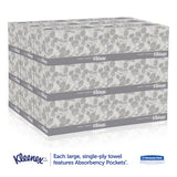 Kleenex® Hand Towels, Pop-up Box, Cloth, 9 X 10 ½, 120-box, 18 Boxes-carton freeshipping - TVN Wholesale 