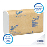 Scott® Multi-fold Towels, Absorbency Pockets, 9 2-5 X 9 1-5, White, 250 Sheets-pack freeshipping - TVN Wholesale 