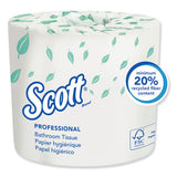 Scott® Essential Standard Roll Bathroom Tissue For Business, Septic Safe, 1-ply, White, 1210 Sheets-roll, 80 Rolls-carton freeshipping - TVN Wholesale 