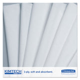Kimtech™ Precision Wipers, Pop-up Box, 1-ply, 4 2-5 X 8 2-5, White, 280-bx, 60 Bx-ct freeshipping - TVN Wholesale 