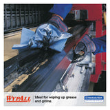 WypAll® L40 Wiper, 1-4 Fold, Blue, 12 1-2 X 12, 56-box, 12 Boxes-carton freeshipping - TVN Wholesale 