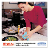 WypAll® X70 Foodservice Towels, 1-4 Fold, 12 1-2 X 23 1-2, Blue, 300-carton freeshipping - TVN Wholesale 